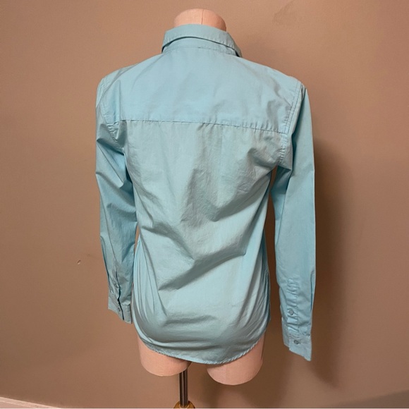 PENSHOPPE Blue Button Down Shirt with 1 Design - Picture 3 of 8